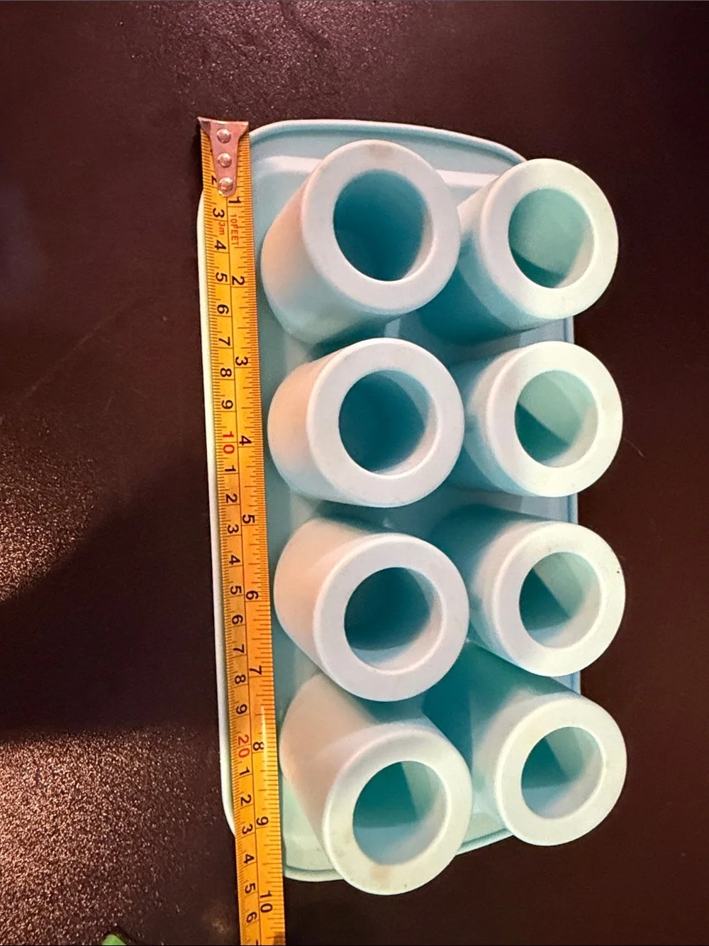 Silicone mold for shot glasses